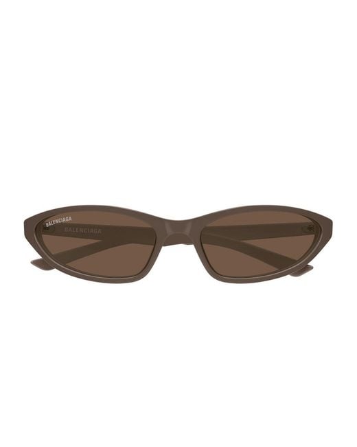 Balenciaga Brown Bb0402S Linea Everyday Acetato Riciclato Sunglasses