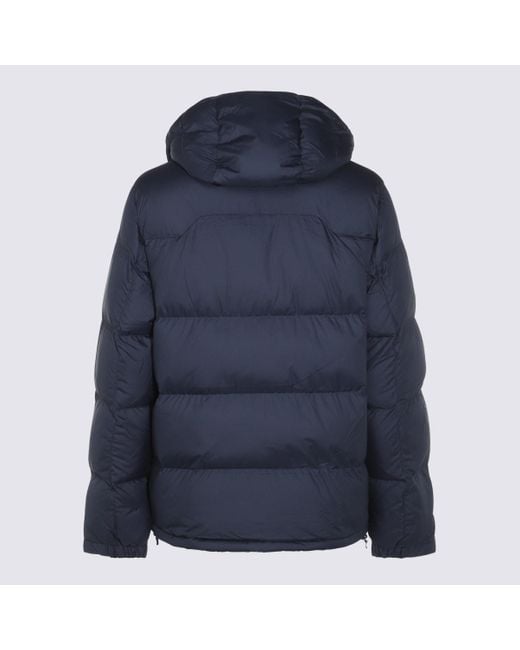 Ralph Lauren Blue Dark Down Jacket for men