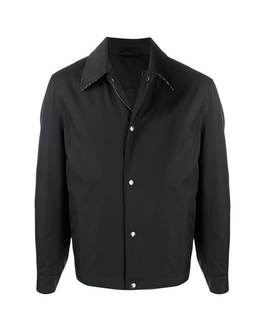 Ferragamo Black Light Jackets for men