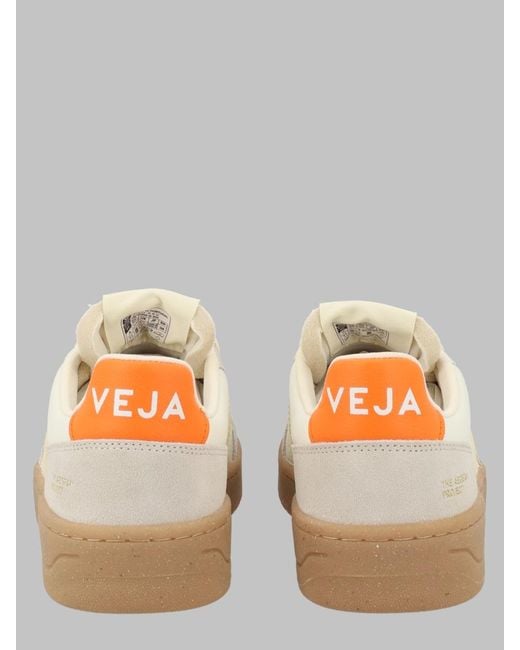 Veja Natural Sneakers V-82 Leather Trainers