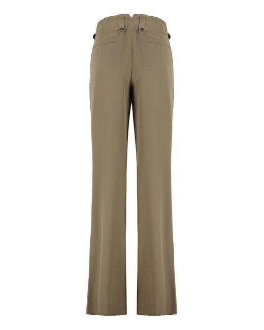 Tom Ford Natural Silk Trousers Flared