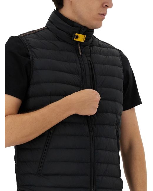 Parajumpers Black "Perfect" Vest for men