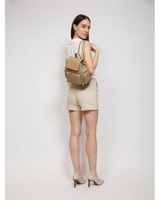 Michael Kors Natural Backpack Polyvinyl Chloride Bags Backpacks