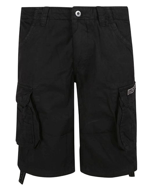 Alpha Industries Black Jet Shorts for men