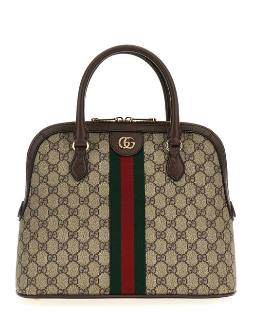 Gucci Metallic Ophidia Medium Handbag