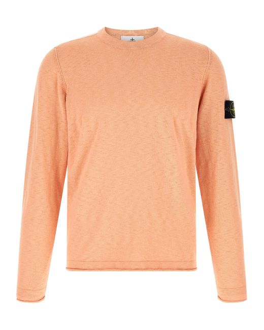 Stone Island Pink '5100052' Sweater for men