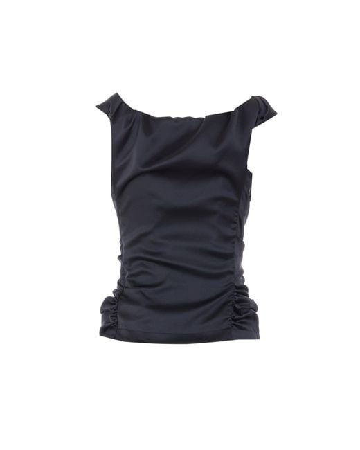 Vivienne Westwood Blue Top Polyester