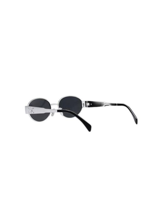 Céline Black Sunglasses Metal Eyewear