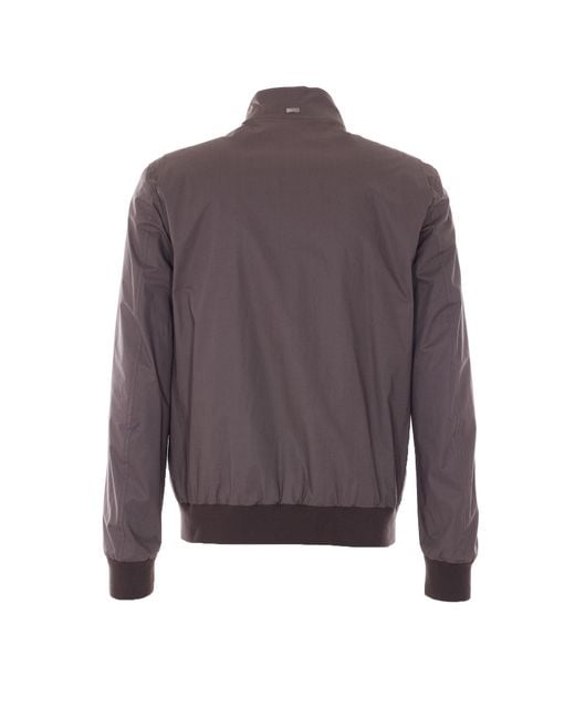 Herno Purple Jackets Cotton for men
