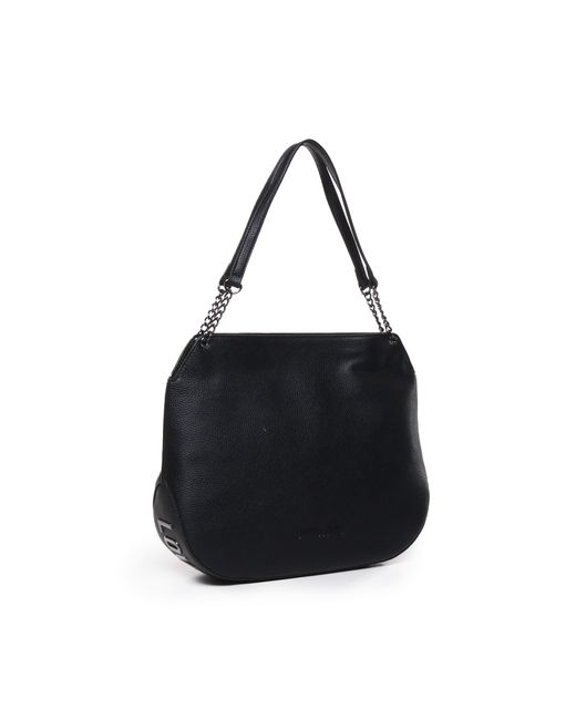 Love Moschino Rounded Shoulder Bag in Black Lyst UK