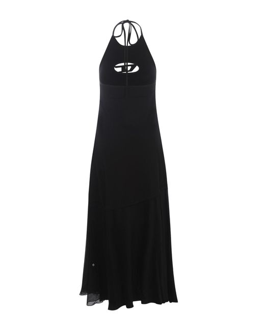 DIESEL Black Midi Dress "D-Salilar"
