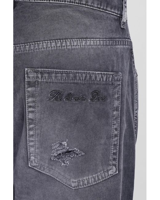 Balmain Blue Jeans In Cotton for men