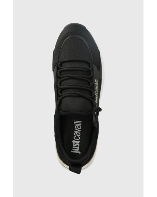 Just Cavalli Black Shoes for men