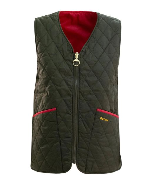 Barbour Green My Reversible Liner