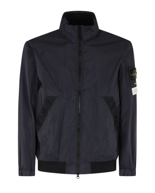 Stone Island Black Jacket Giubbotto for men