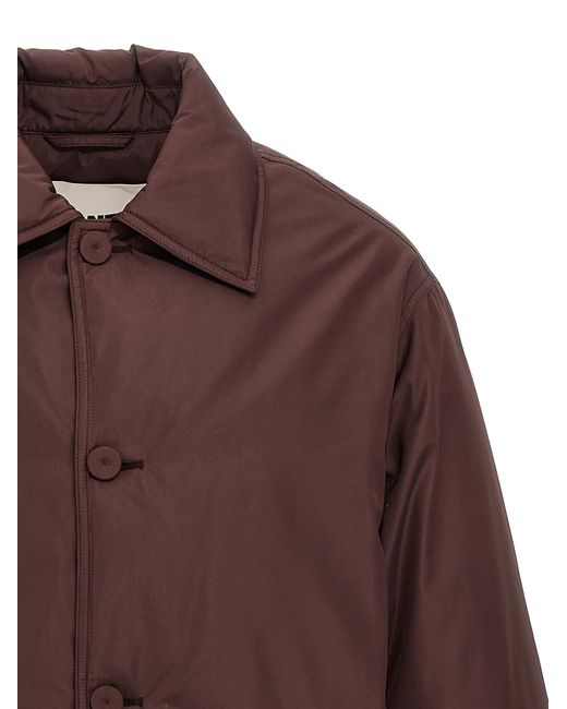 Jil Sander Brown Down Blouson 08' Jacket for men