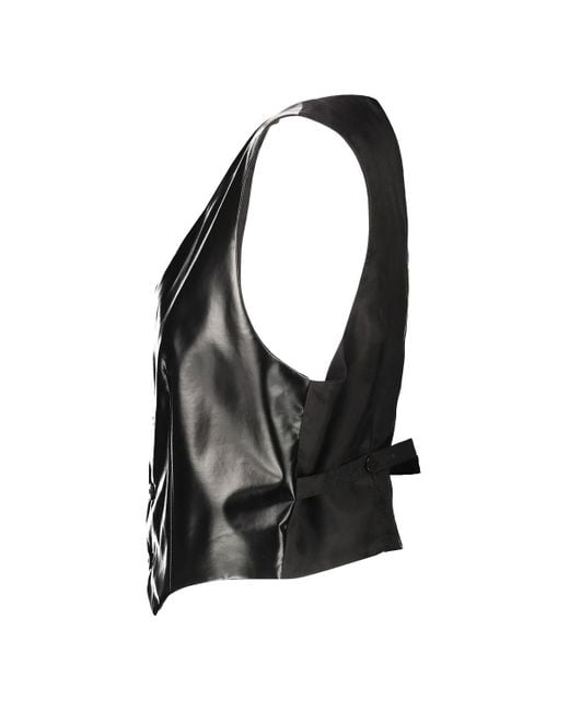 SAPIO Black N12A Waistcoat