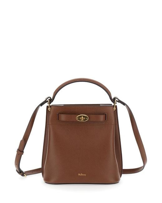 Mulberry Brown Islington Bucket Scg