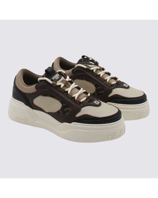Fendi Black And Force Sneakers for men