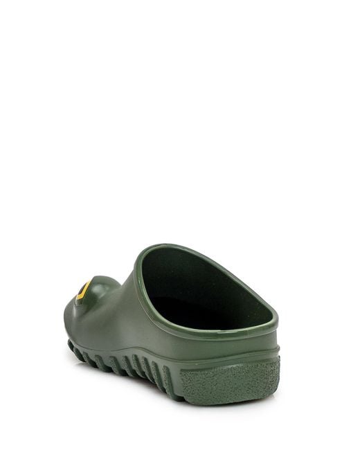 J.W. Anderson Green Jw Anderson X Wellipets Frog Mules for men