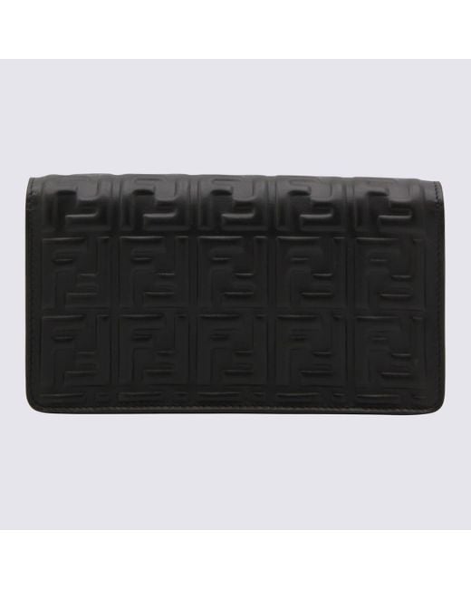 Fendi Black Leather Mini Bag