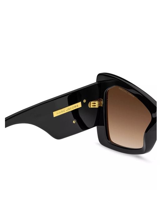 Marc Jacobs Brown 761S Logo Sunglasses Accessories