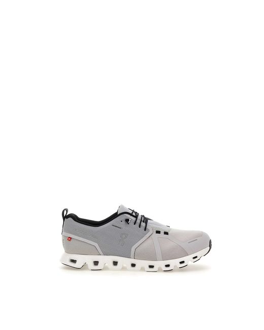 On Shoes White Cloud 5 Waterproof Sneakers for men