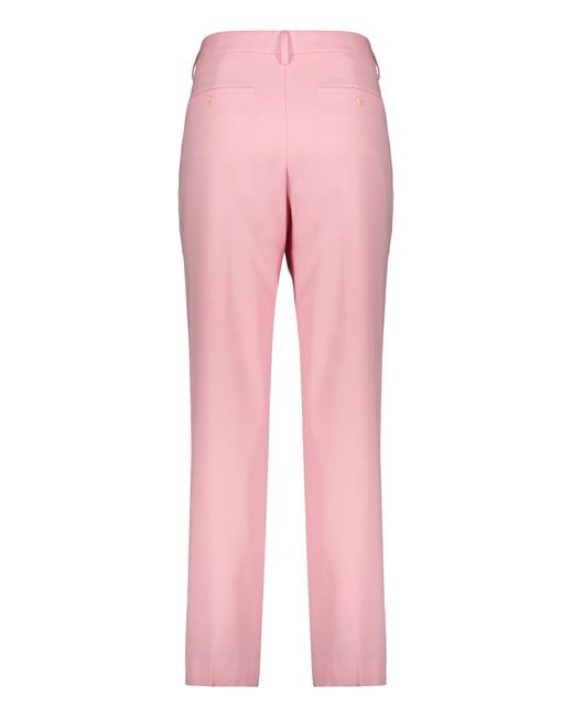 Burberry Pink Wool Trousers