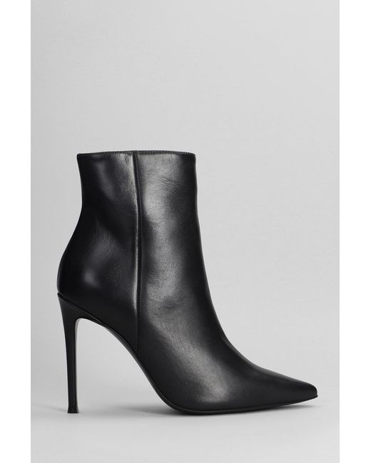 Marc Ellis Black High Heels Ankle Boots