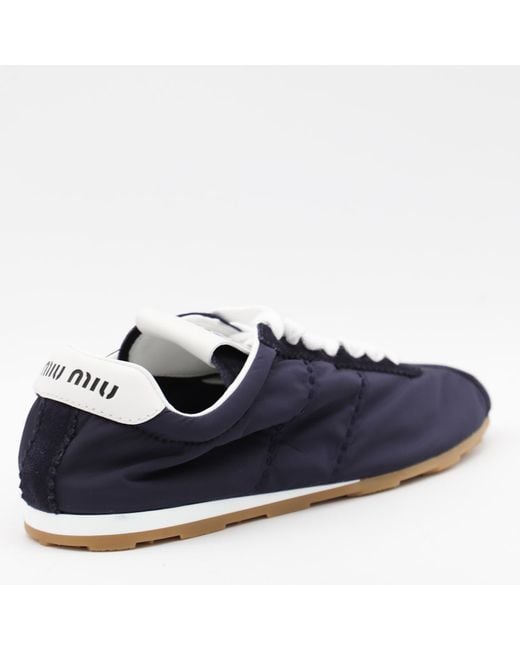 Miu Miu Blue Sneakers