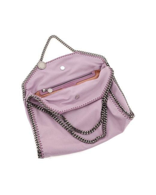 Stella McCartney Pink Falabella Foldover Tote Bag