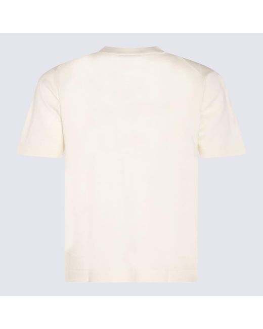 Cruciani Natural Cotton T-Shirt for men