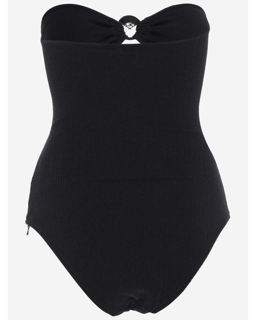 Karl Lagerfeld Black One-Piece Swimsuit