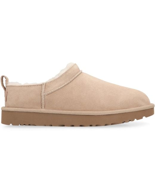 Ugg Brown Boots Classic Micro Cow Hide