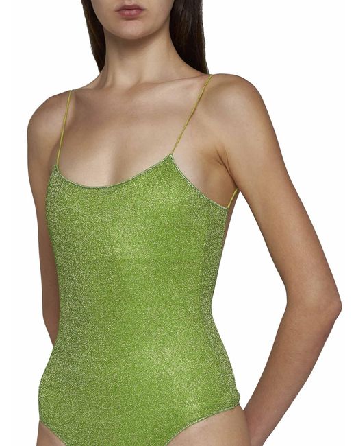 Oseree Green Lumiere Swimsuit