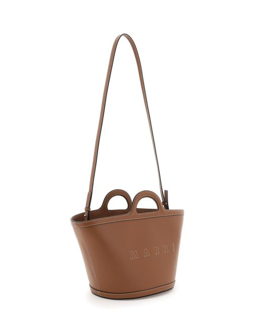 Marni Brown Tropicalia Small Bag