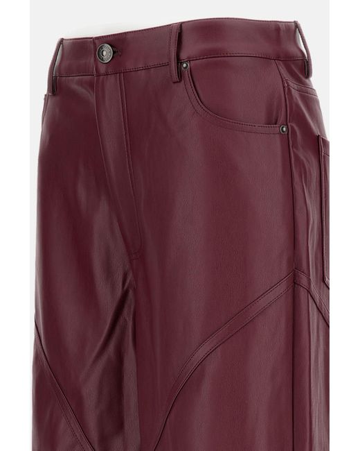 ROTATE BIRGER CHRISTENSEN Purple Trousers