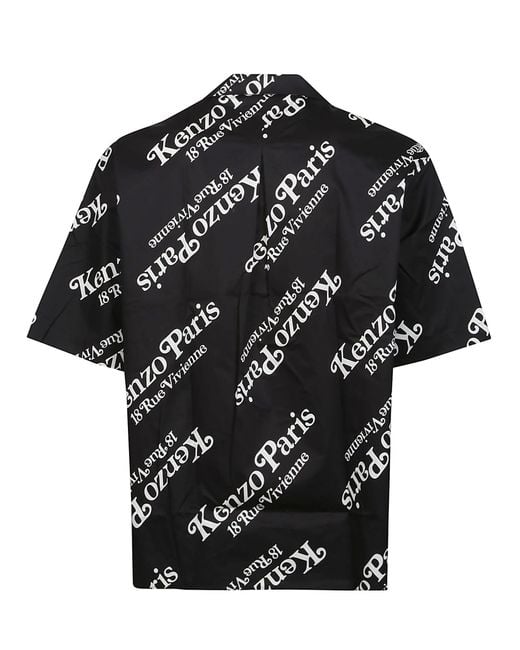 KENZO Black By Verdy Short Sleeve Shirt for men