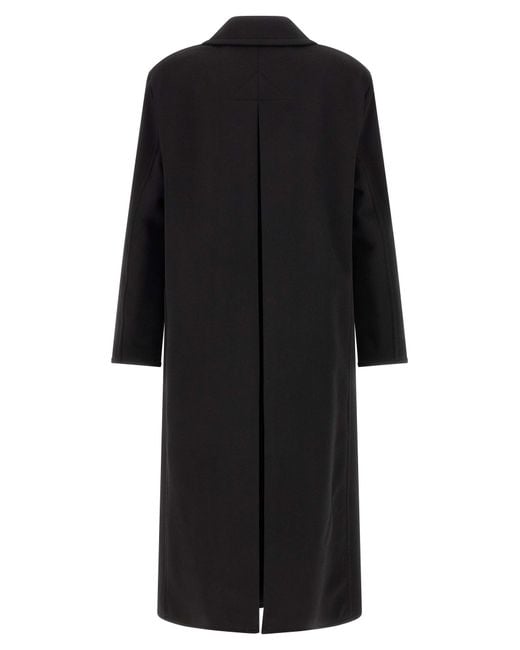 Tom Ford Black Virgin Wool Coat Clothing for men