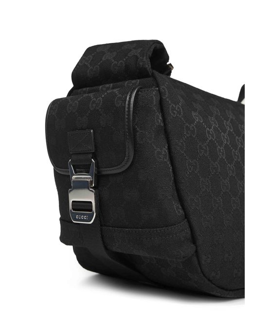 Gucci Black Large Crossbody Bag for men
