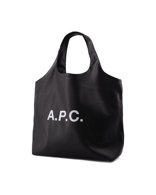 A.P.C. Black Tote Ninon