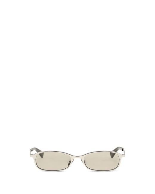 Saint Laurent White Sl 934 Mia Sunglasses Warm G Acetate; Nylon