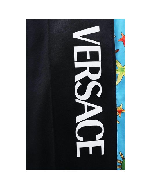Versace Blue Tresor De La Mer Pants for men