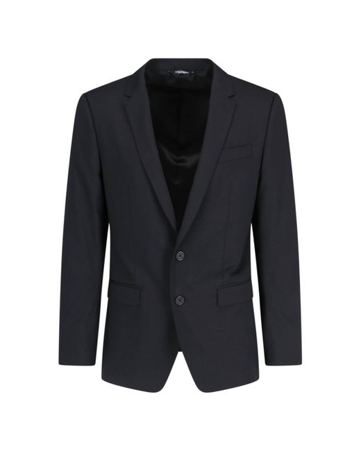 Dolce & Gabbana Blue Martini Single-Breasted Suit for men