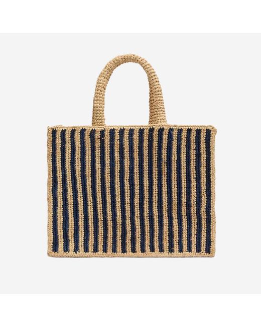 Mc2 Saint Barth Black Handbag Collette Raffia Handbags