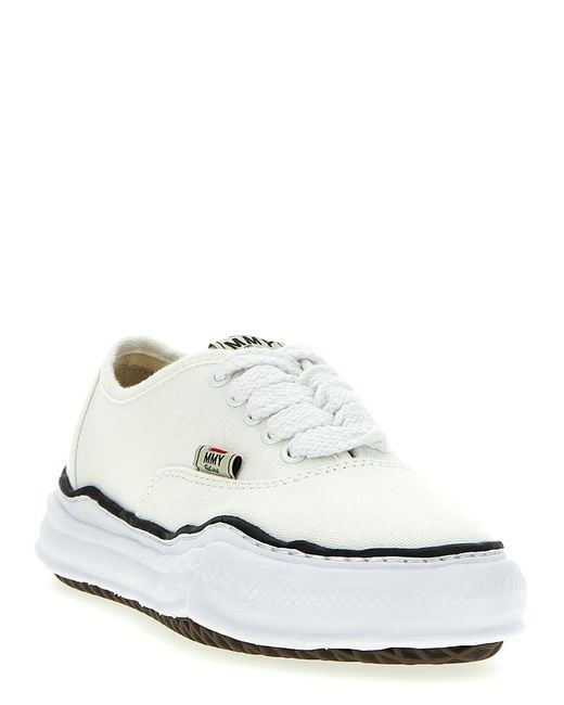 Maison Mihara Yasuhiro White Peterson Low Top Sneakers