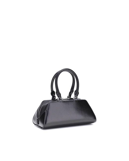Givenchy Blue Black Calf Leather Bos Taurus Handbag for men