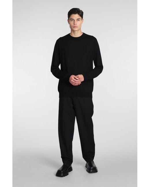 Jil Sander Knitwear In Black Wool for men