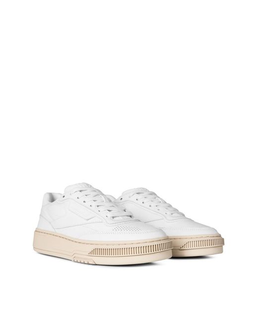 Reebok White Club C Ltd Lthr Sneakers