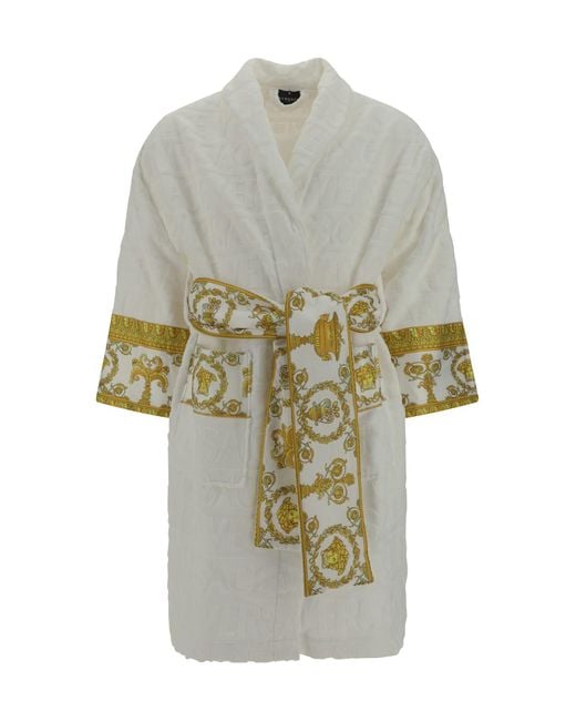 Versace White Bathrobe